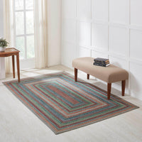 Thumbnail for Multi Braided Jute Rectangle Rugs with Rug Pad - VHC Brands