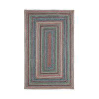 Multi Braided Jute Rectangle Rugs with Rug Pad - VHC Brands - The Fox Decor