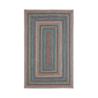 Thumbnail for Multi Braided Jute Rectangle Rugs with Rug Pad - VHC Brands