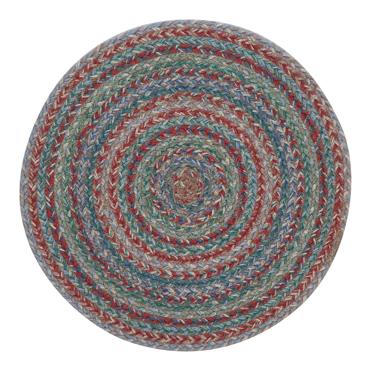 Multi Jute Trivet 15 inch Diameter - The Fox Decor