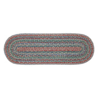 Multi Jute Oval Runner 12x36 - The Fox Decor