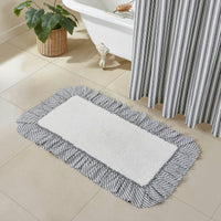 Sawyer Mill Black Bathmat 27x48 - The Fox Decor