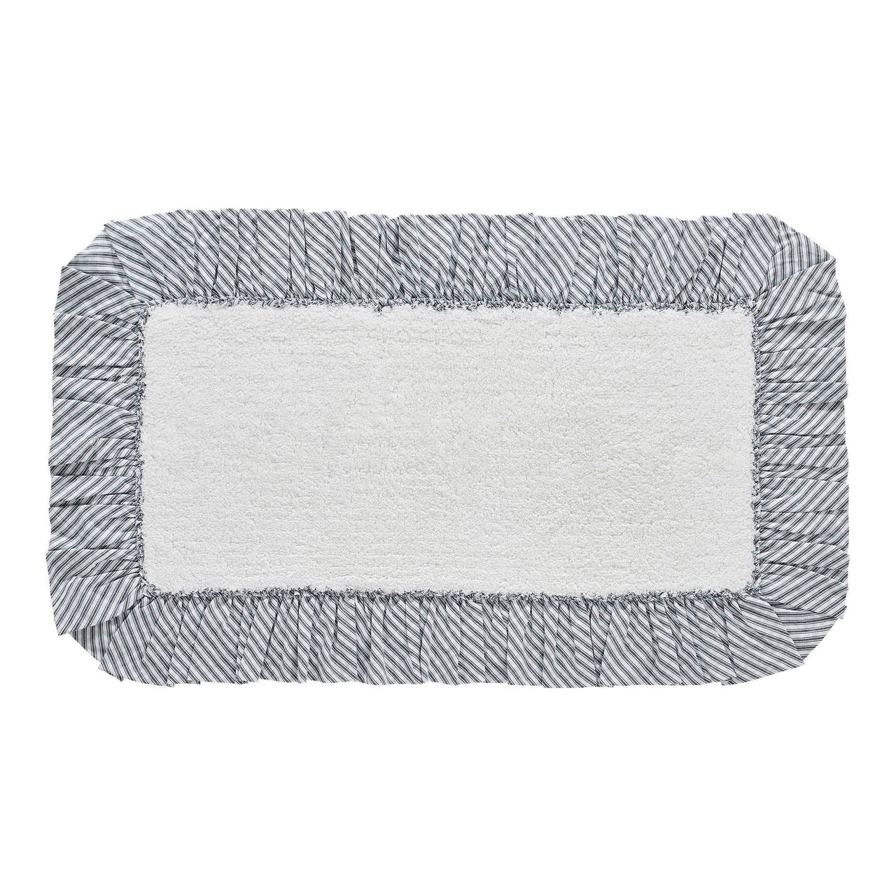 Sawyer Mill Black Bathmat 27x48 - The Fox Decor