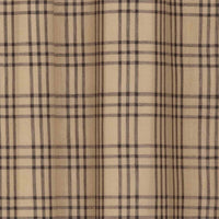 Thumbnail for Sawyer Mill Charcoal Plaid Blackout Panel Curtain 84x40 VHC Brands