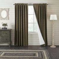 Thumbnail for Tea Cabin Green Plaid Blackout Panel 84x50 VHC Brands - The Fox Decor