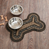 Thumbnail for Espresso Indoor/Outdoor Small Bone Rug 11.5x17.5 - The Fox Decor