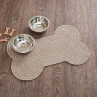 Natural Indoor/Outdoor Medium Bone Braided Rug 23