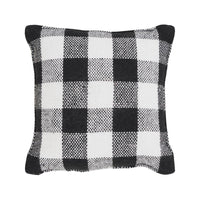Annie Black Check Home Pumpkin Pillow 6x6 - The Fox Decor