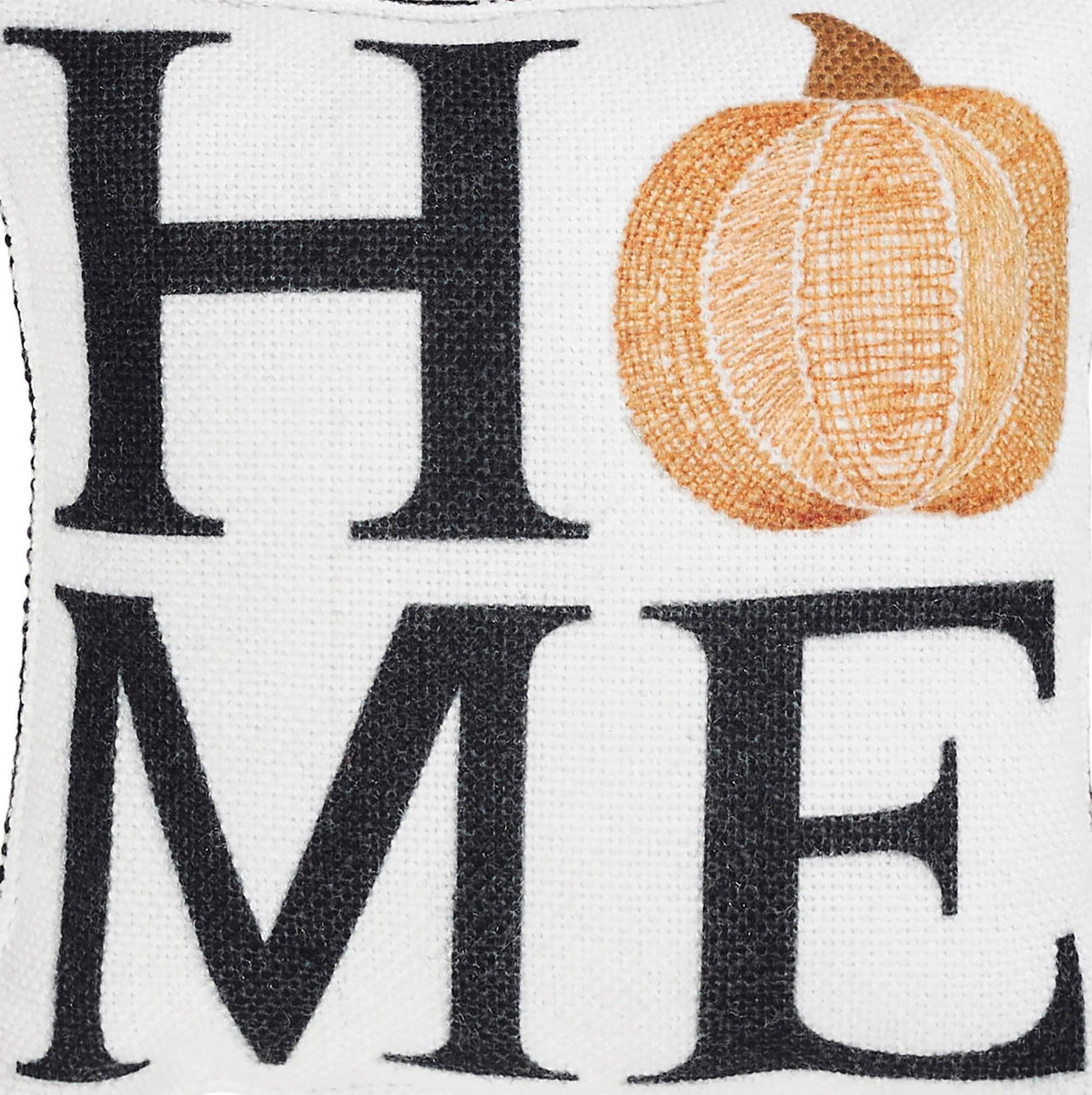 Annie Black Check Home Pumpkin Pillow 6x6 - The Fox Decor