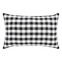Thumbnail for Annie Black Check Be Thankful Pumpkin Pillow 14x22 - The Fox Decor