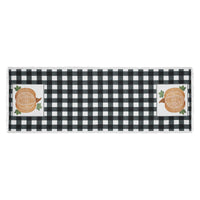 Annie Black Check Pumpkin Runner 12x36 - The Fox Decor