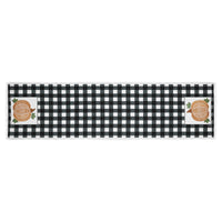 Annie Black Check Pumpkin Runner 12x48 - The Fox Decor