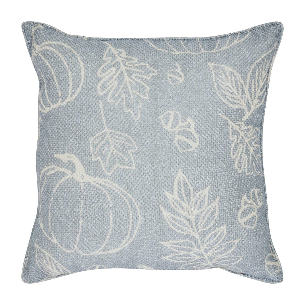 Silhouette Pumpkin Grey Pillow 14x14 - The Fox Decor