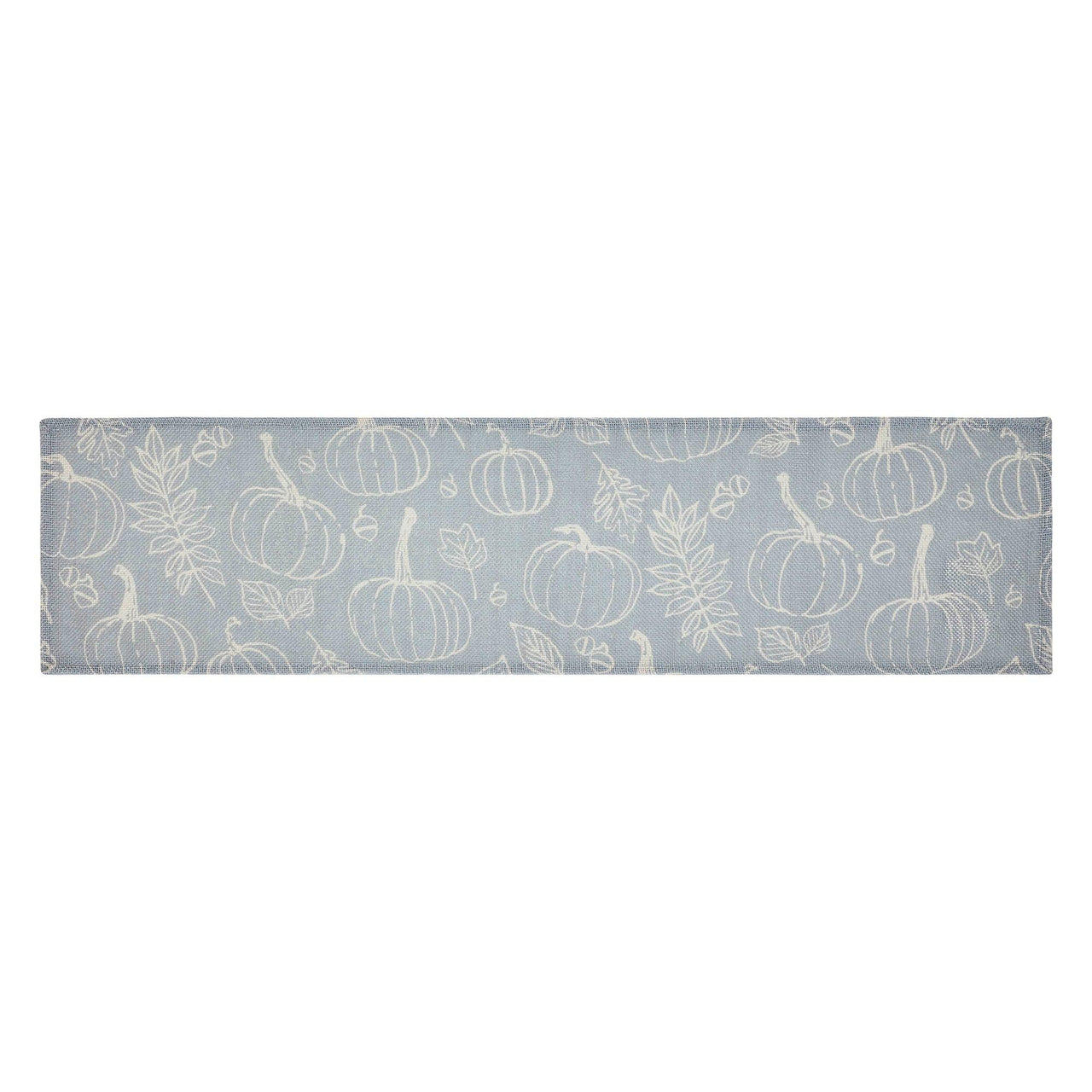 Silhouette Pumpkin Grey Runner 12x48 - The Fox Decor