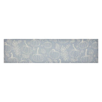 Silhouette Pumpkin Grey Runner 12x48 - The Fox Decor