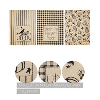 Raven Harvest Tea Towel Set of 3 19x28 - The Fox Decor