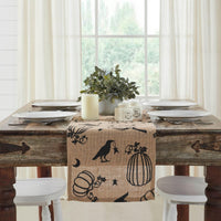 Raven Harvest Burlap Jute Runner 12x36 - The Fox Decor