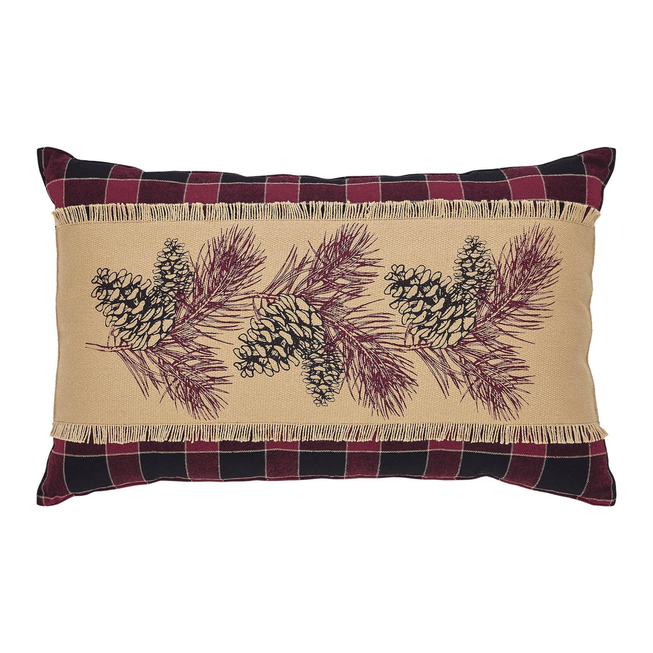 Connell Pinecone Pillow 14x22 - The Fox Decor