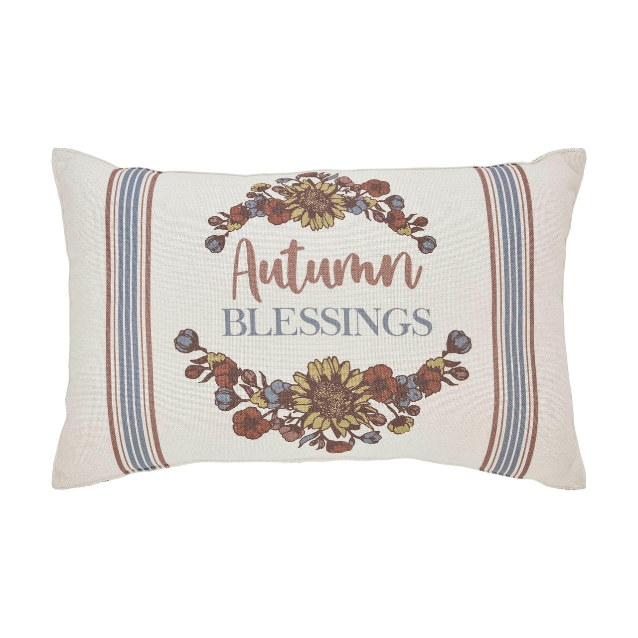 Bountifall Autumn Blessings Pillow 14x22 - The Fox Decor