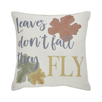Thumbnail for Bountifall Leaves Fly Pillow 12x12 - The Fox Decor