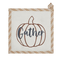 Thumbnail for Bountifall Pumpkin Gather Trivet Set of 3 8x8 - The Fox Decor