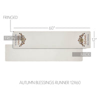 Thumbnail for Bountifall Autumn Blessings Runner 12x60 - The Fox Decor