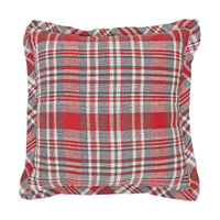Thumbnail for Gregor Plaid Button Tree Pillow 12x12 - The Fox Decor