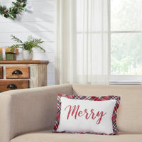 Thumbnail for Gregor Plaid Merry Pillow 9.5x14 - The Fox Decor