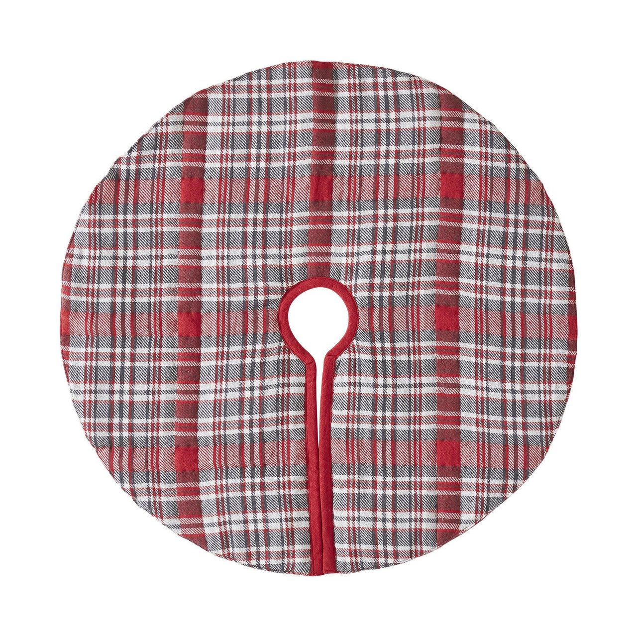 Gregor Plaid Tree Skirt 24 - The Fox Decor
