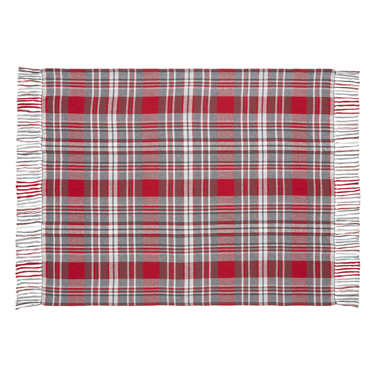 Gregor Plaid Woven Throw 50"x60" VHC Brands - The Fox Decor
