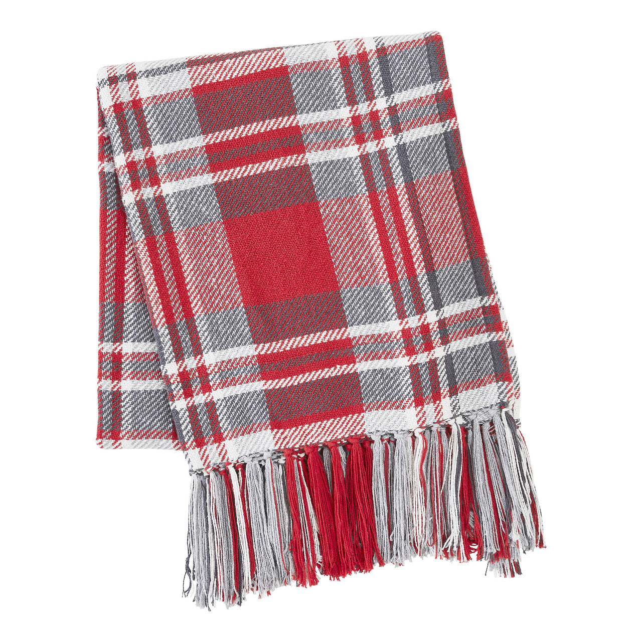 Gregor Plaid Woven Throw 50"x60" VHC Brands