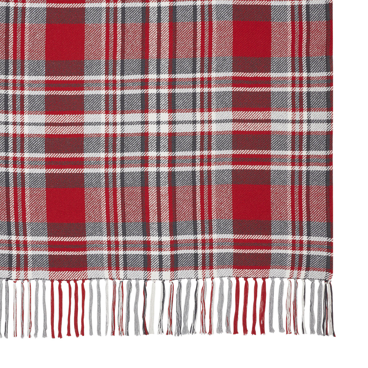 Gregor Plaid Woven Throw 50"x60" VHC Brands - The Fox Decor