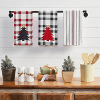 Gregor Plaid Tea Towel Set of 3 19x28 - The Fox Decor