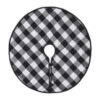 Thumbnail for Annie Black Check Tree Skirt 36 - The Fox Decor