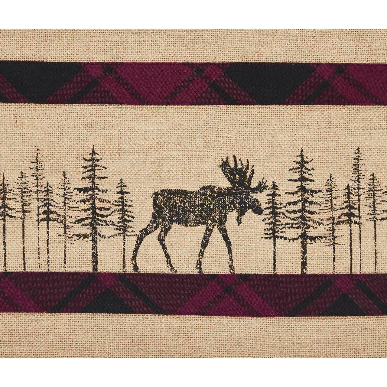 Cumberland Moose Placemat Set of 2 13x19 - The Fox Decor
