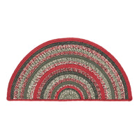 Thumbnail for Forrester Indoor/Outdoor Braided Rug Half Circle 16.5