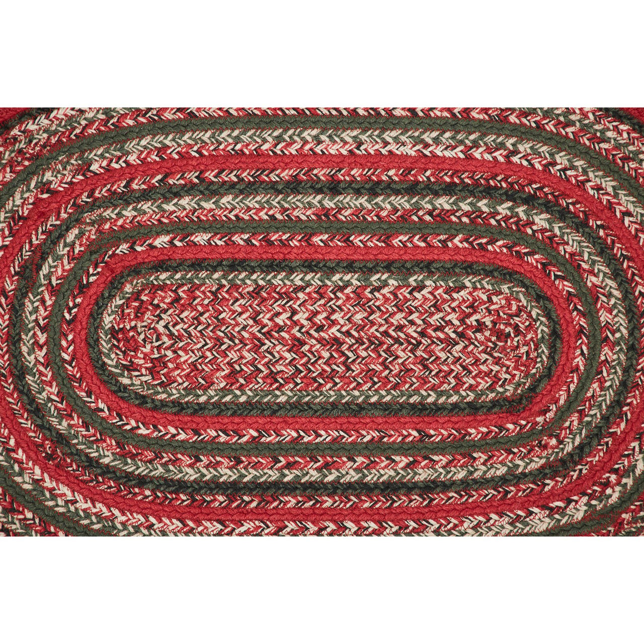 Forrester Indoor/Outdoor Braided Rug Oval 20"x30" VHC Brands - The Fox Decor