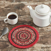 Thumbnail for Forrester Jute Trivet 8 inch Diameter Set of 3 VHC Brands - The Fox Decor