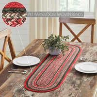 Thumbnail for Forrester Indoor/Outdoor Oval Runner 12x48 - The Fox Decor
