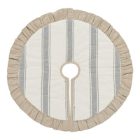 Thumbnail for Grace Grain Sack Stripe Tree Skirt 24 - The Fox Decor