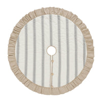 Thumbnail for Grace Grain Sack Stripe Tree Skirt 48 - The Fox Decor