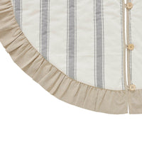 Thumbnail for Grace Grain Sack Stripe Tree Skirt 48 - The Fox Decor