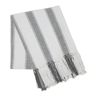 Thumbnail for Grace Grain Sack Stripe Woven Throw 50