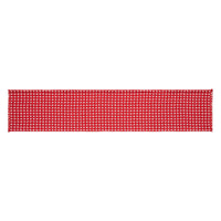 Gallen Red White Runner Fringed 12x60 - The Fox Decor