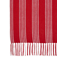 Thumbnail for Arendal Red Stripe Woven Throw 50