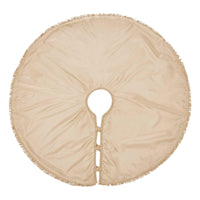 Yuletide Burlap Tan Tree Skirt 36 - The Fox Decor