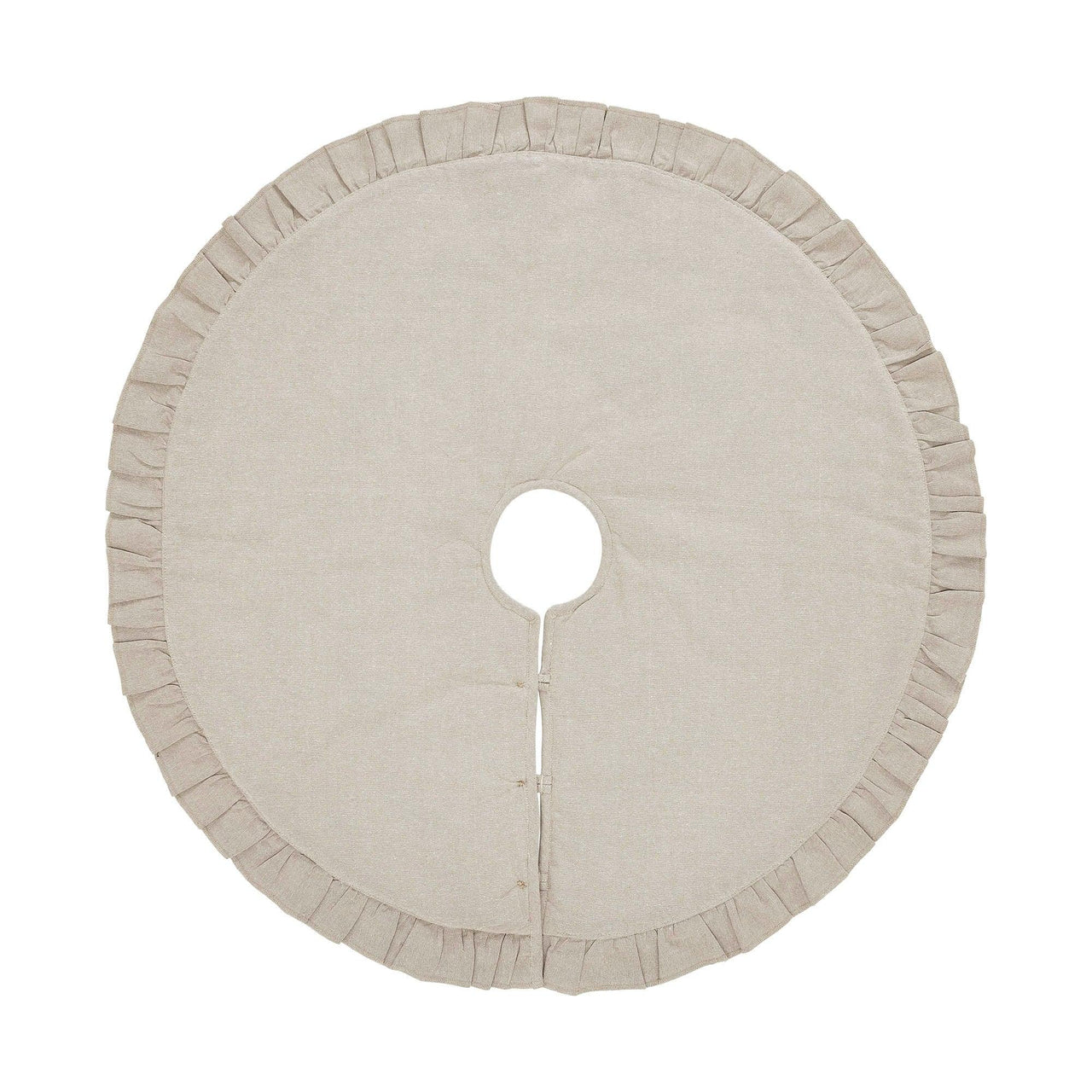 Sawyer Mill Red Ticking Stripe Tree Skirt 36 - The Fox Decor