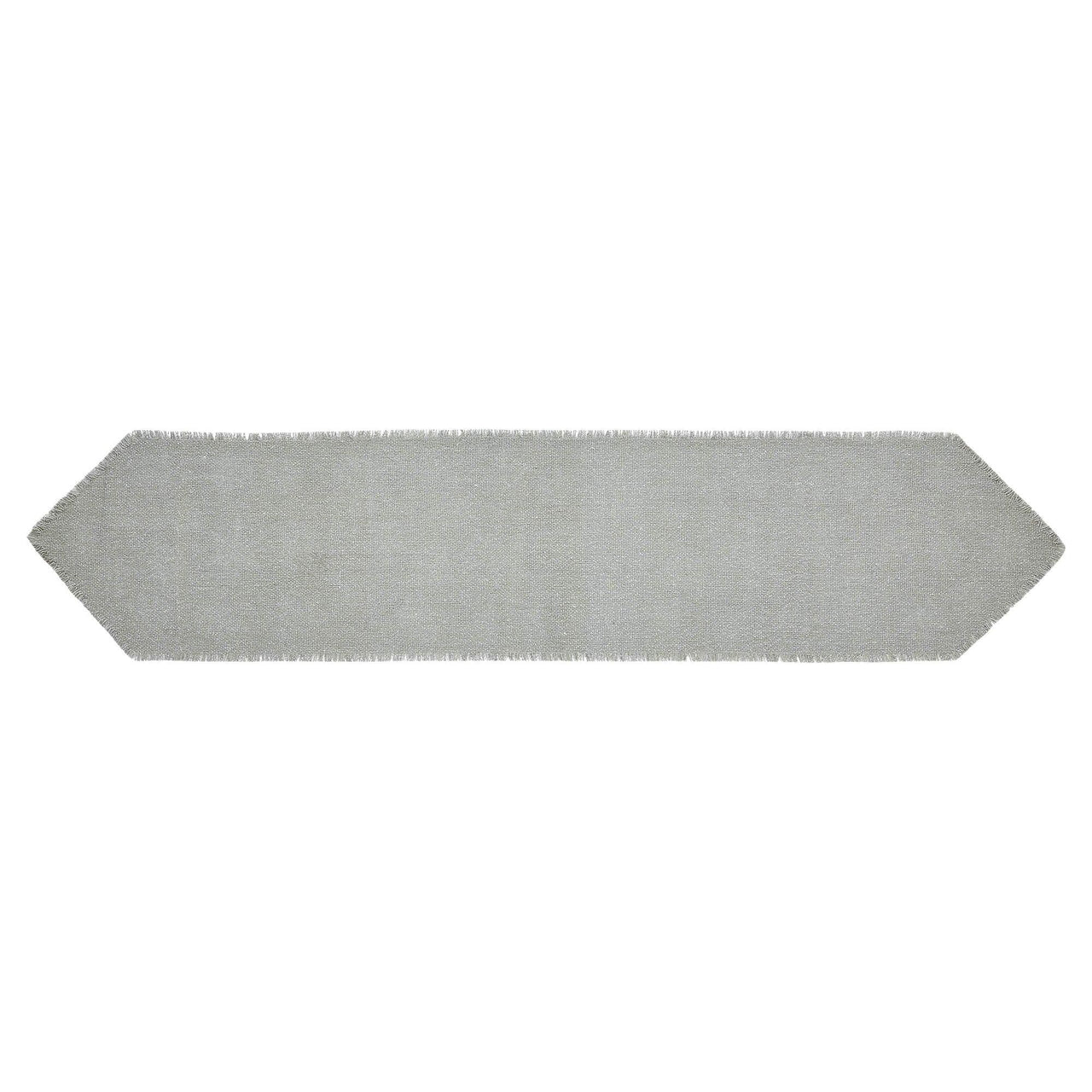 Yuletide Burlap Dove Grey Snowflake Runner 12x60 - The Fox Decor