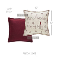 Star of Wonder Pillow 12x12 - The Fox Decor