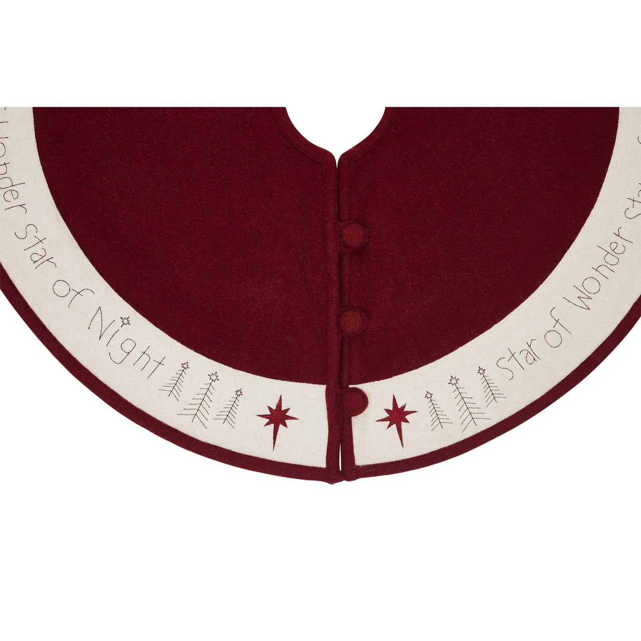 Star of Wonder Tree Skirt 36 - The Fox Decor